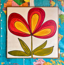 Load image into Gallery viewer, 37x37 NEW Flower Hand-Painted Sign
