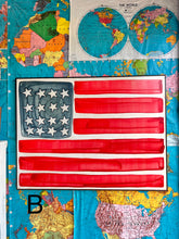 Load image into Gallery viewer, 49x37 NEW! American Flag Hand-Painted Sign
