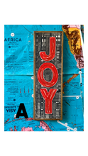 Load image into Gallery viewer, 7x21 “Joy" Hand-Painted Signs
