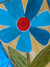 Load image into Gallery viewer, 25x37 Hand-Painted flower sign
