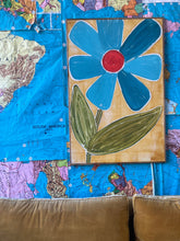 Load image into Gallery viewer, 25x37 Hand-Painted flower sign
