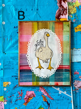 Load image into Gallery viewer, 17x21 NEW “Silly Goose”Hand-Painted Sign
