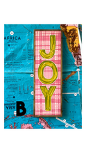 Load image into Gallery viewer, 7x21 “Joy" Hand-Painted Signs
