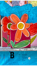 Load image into Gallery viewer, Approx. 6x11 stand alone-wood flower cutouts
