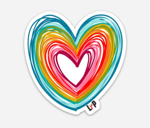 Heart #7 Vinyl Sticker